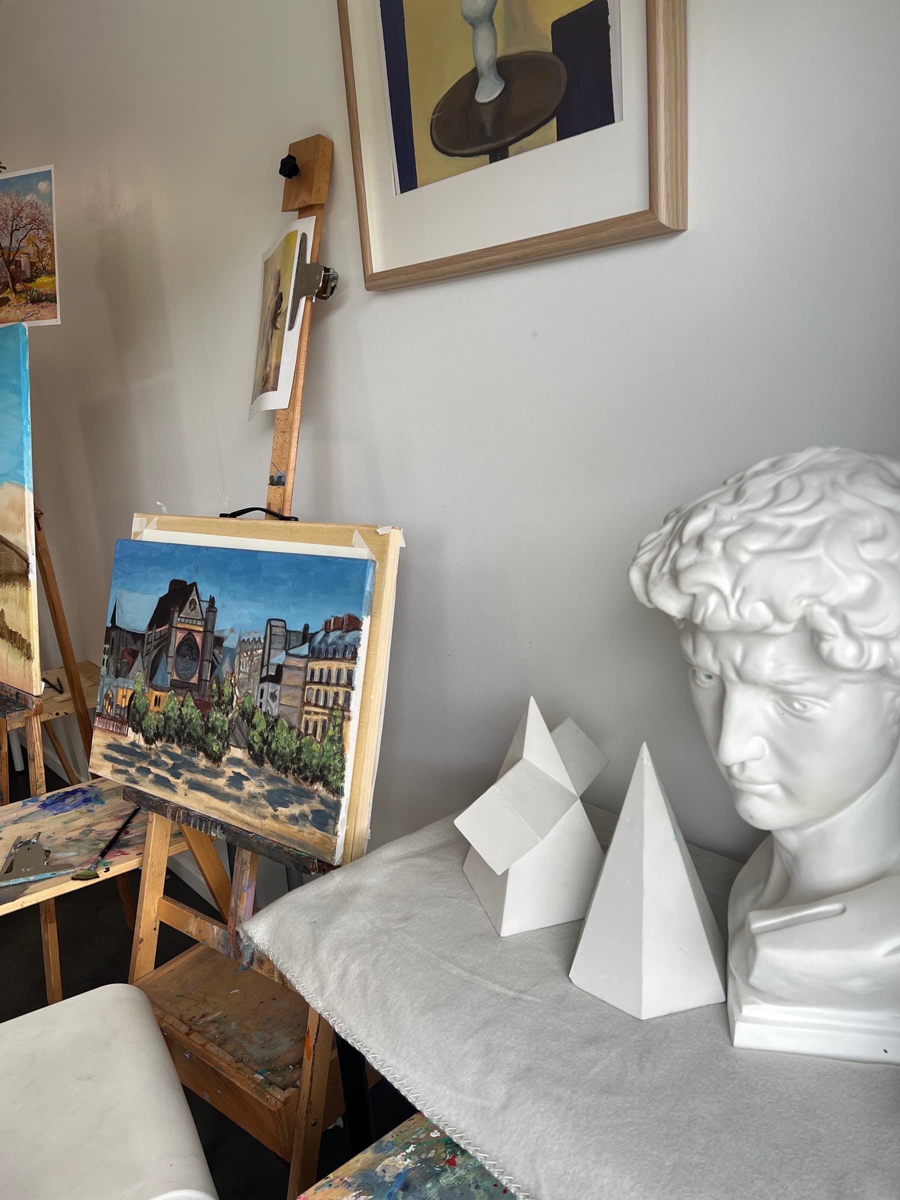Inside Ocean Yang Atelier — studio in Howald, Luxembourg